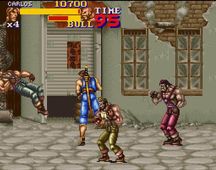 une photo d'Ã©cran de Final Fight 2 sur Nintendo Super Nes